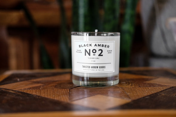 Black Amber No.2 Soy Candle