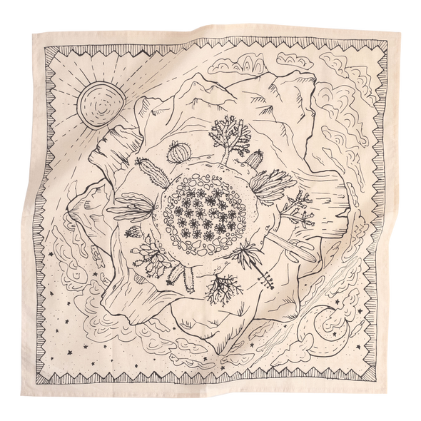 Handker Bandanas - No. 068 Desert Bandana