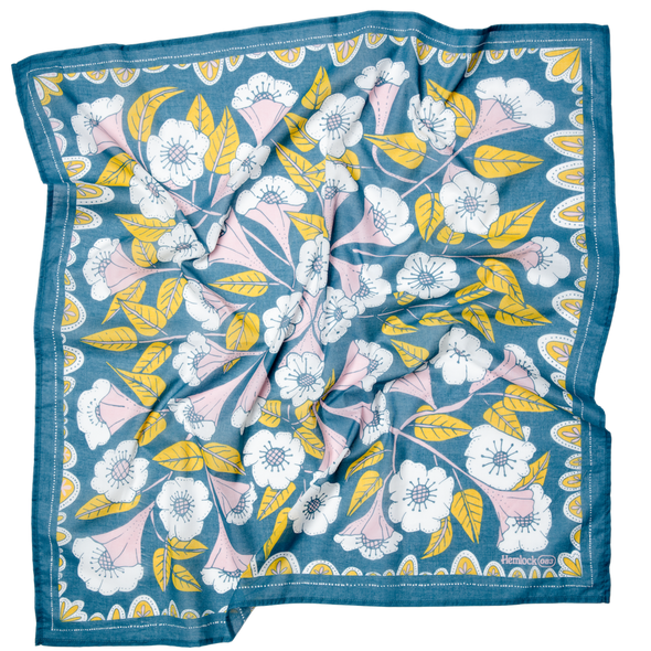 Handker Bandanas - 34" Wild Rag Evangeline Bandana