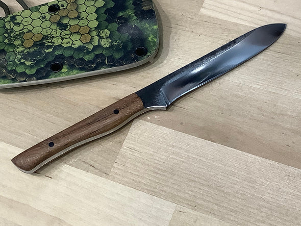 Neck Knife with Applewood