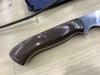 MM2 Neck Knife CPM MagnaCut with Desert Walnut handle - Neck Knife Sheath