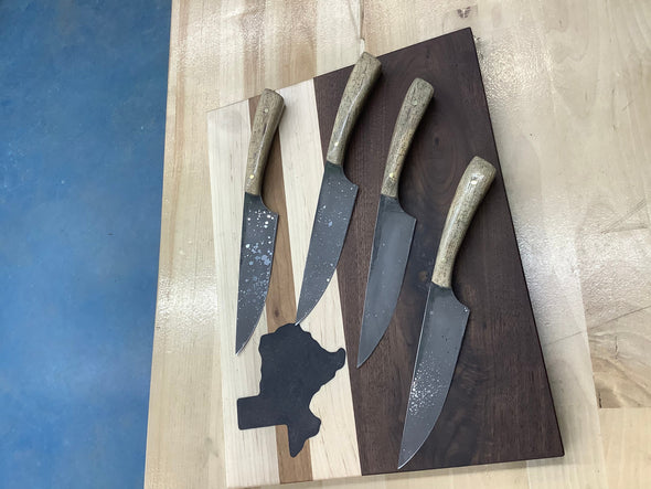 Serenity Knives Spalted Pecan Steak Knife Set