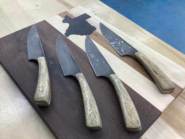 Serenity Knives Spalted Pecan Steak Knife Set