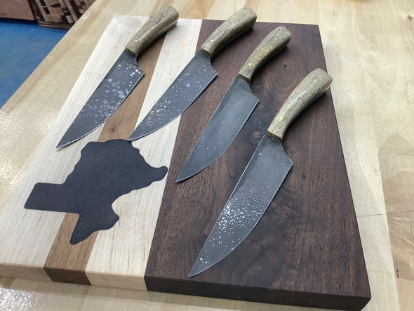 Serenity Knives Spalted Pecan Steak Knife Set