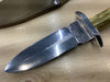 Serenity Knives Warthog Dagger with Stainless Steel Guard & Warthog Bone Handle