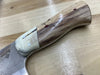 Serenity Knives - Hunka Bunka Bocho in CPM MagnaCut with Antler Bolster & Texas Spalted Pecan Handle