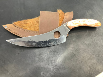 Serbian Skinner Knife - Twisted Arrow Sheath Included