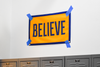 Believe Camp Flag - Oxford Pennant