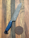 Petty with Acid Etch and Micarta handle with Pommel