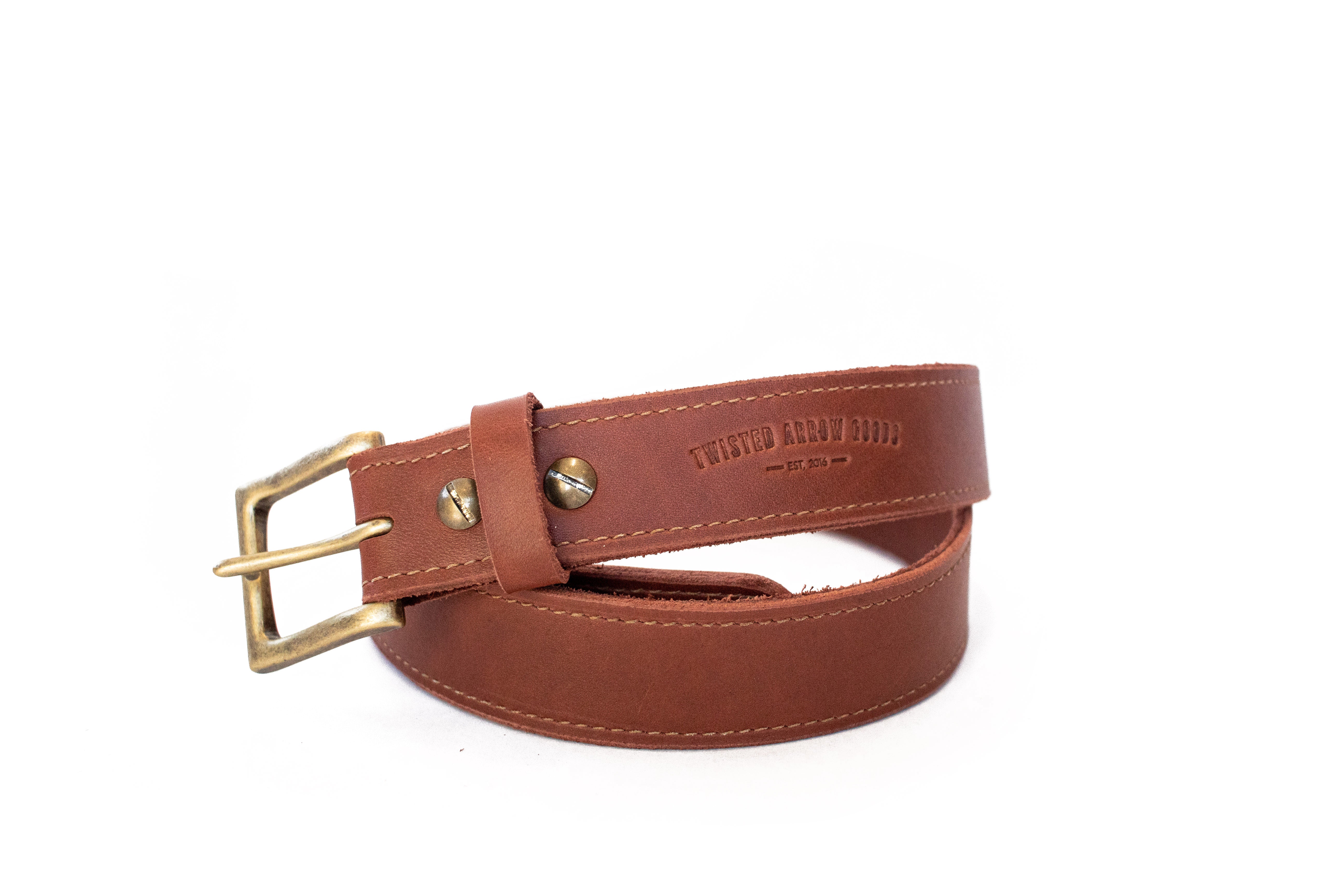 Tan Solid Belt Bags for Women with Striped Strap